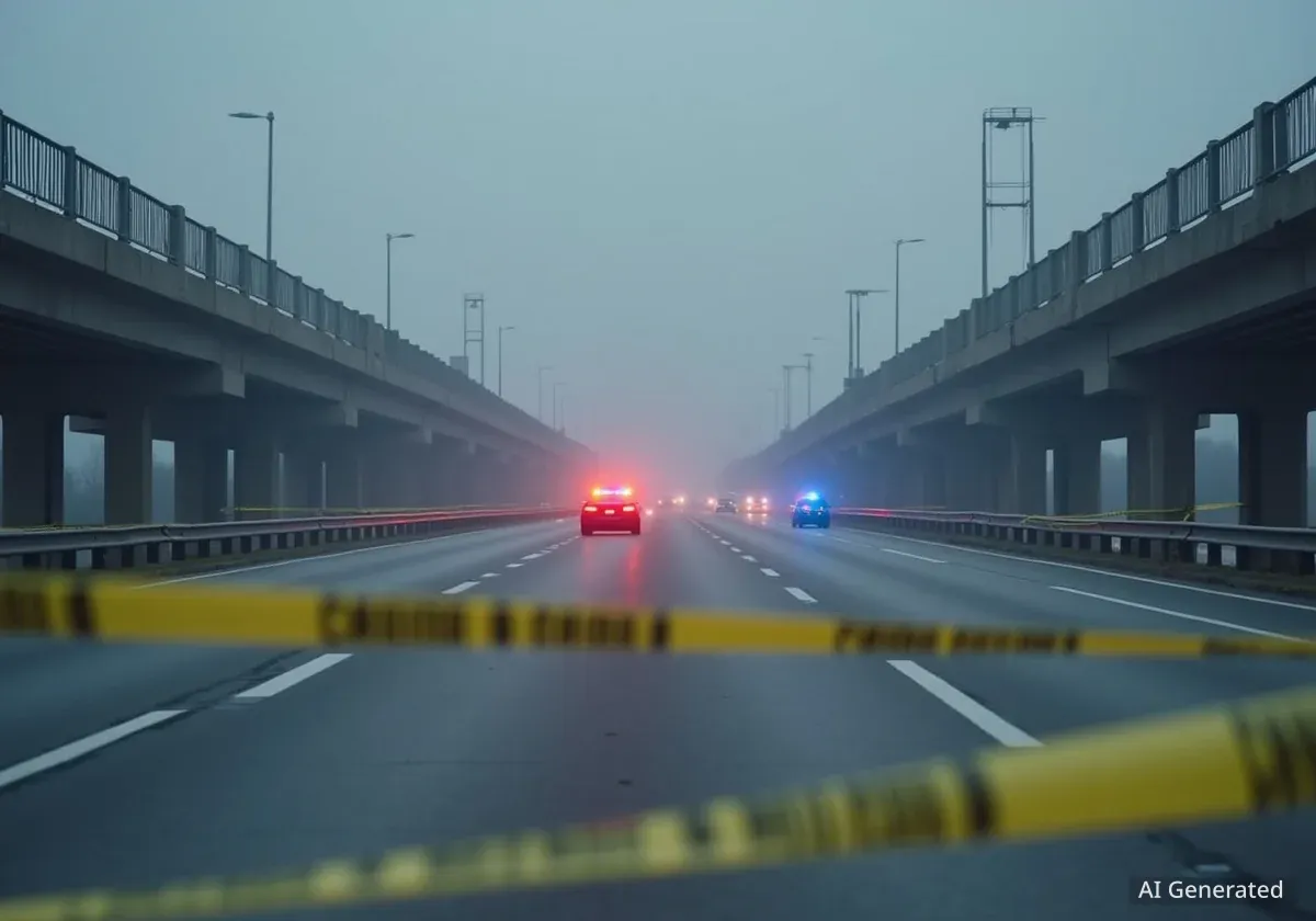 I-240 Northbound Shut Down After Man Dies