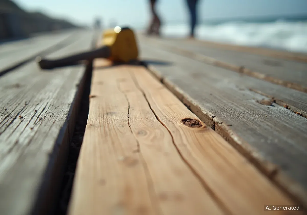 Ocean City Boardwalk Set for $4 Million in Repairs