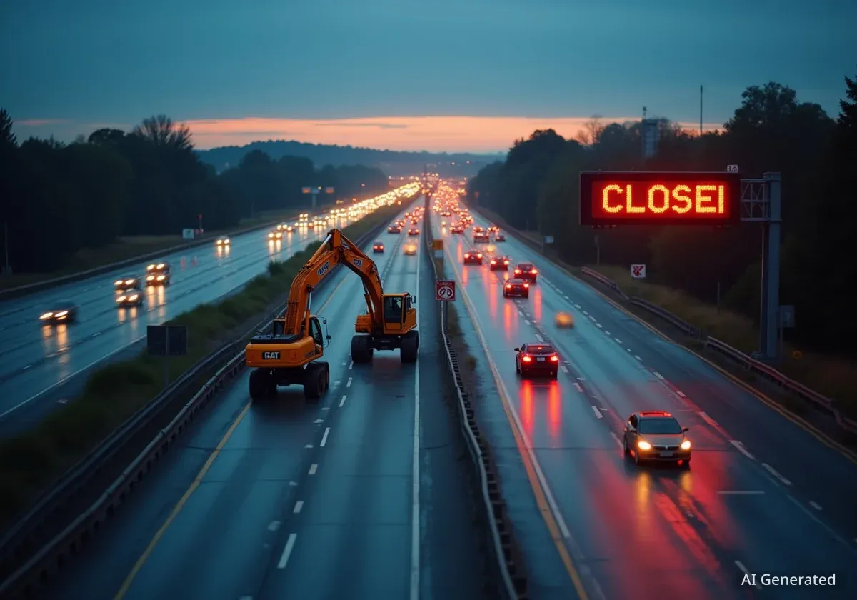 Phoenix Freeway Closures Set for Weekend Widening Projects