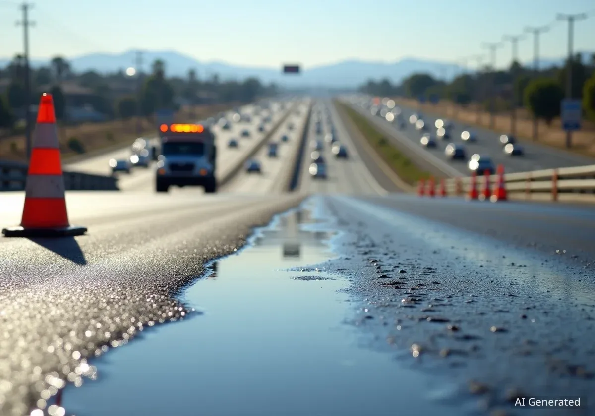 I-10 Westbound Reopens After Cooking Oil Spill