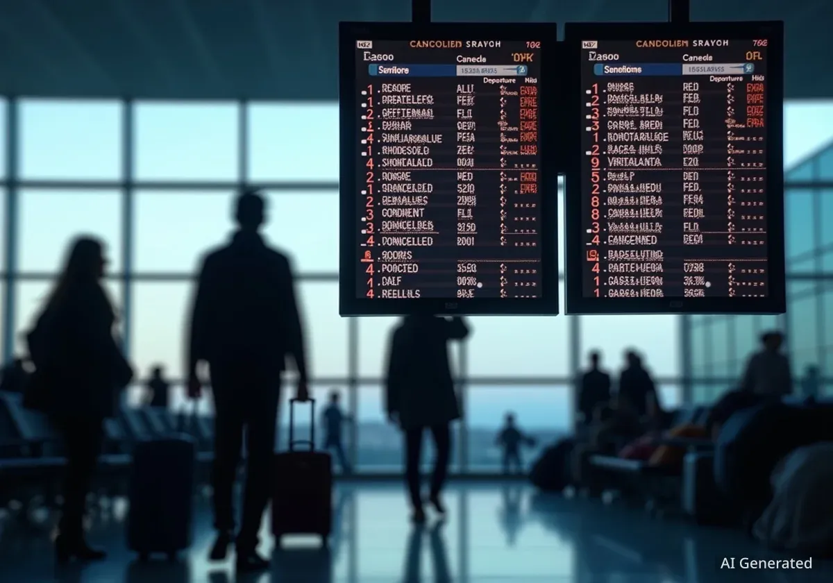 European Flight Cancellations Disrupt Thousands of Travelers