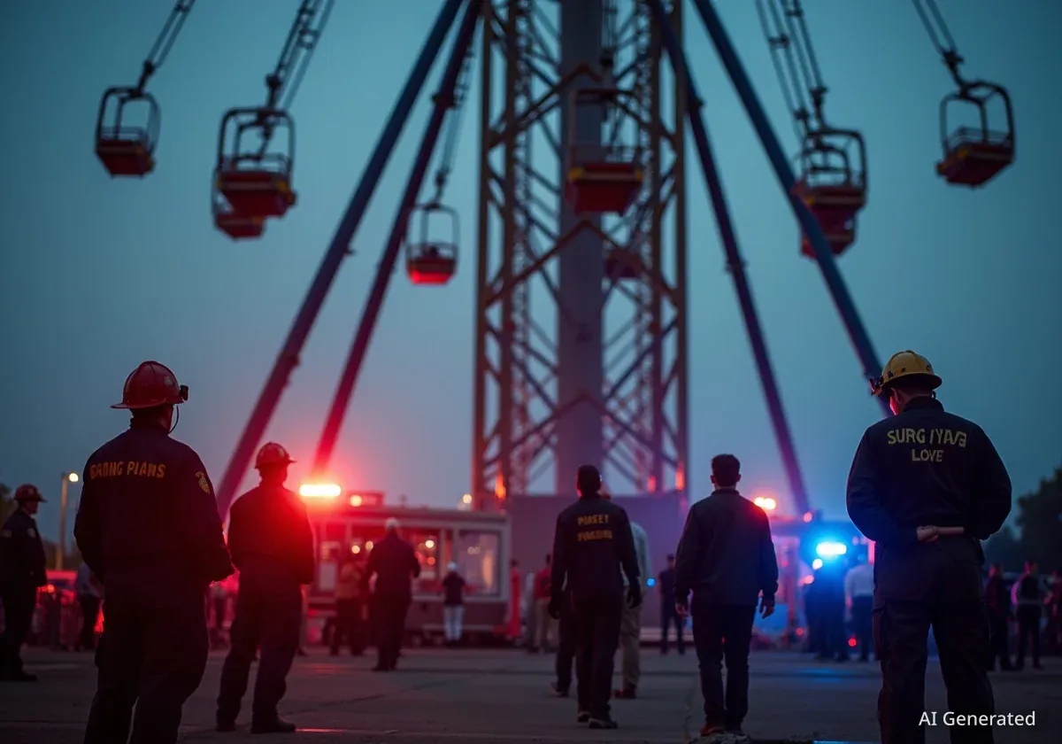 Carnival Ride Malfunctions at Pico-Union School Event