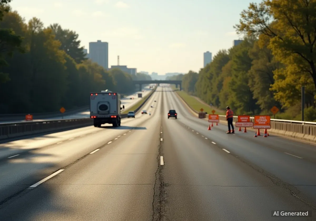 I-690 Lane Closures Scheduled in Syracuse