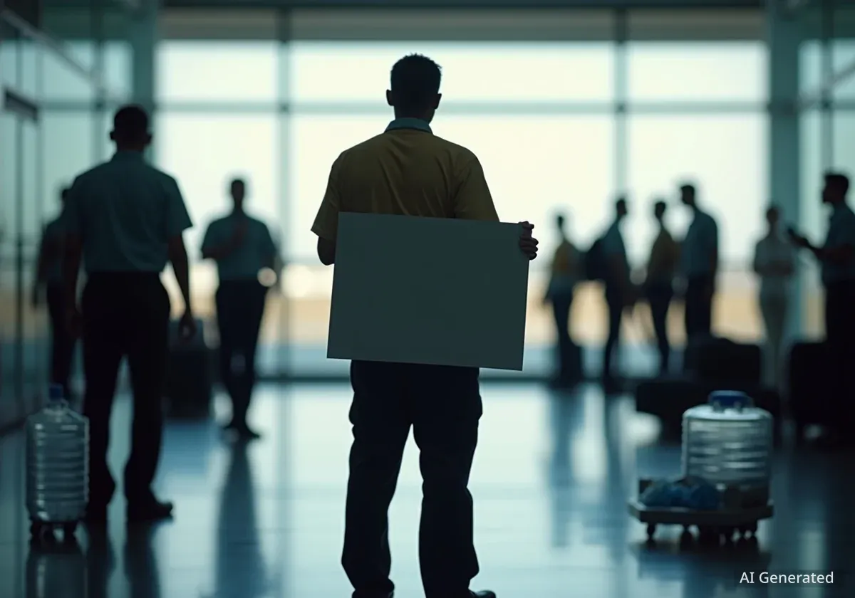 AGI Workers Protest Safety Issues at BWI Airport