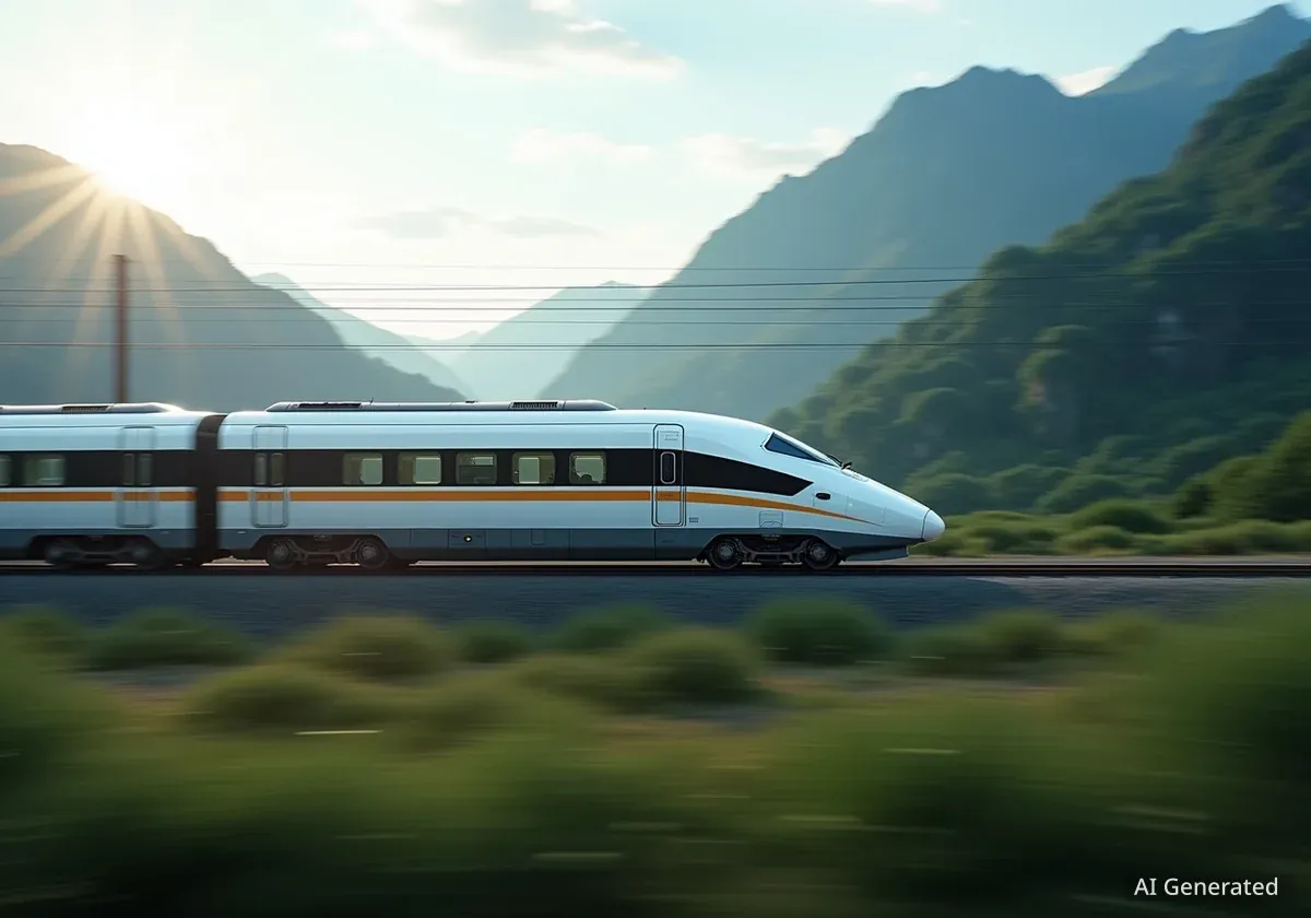 High-Speed Rail Connects Northeast China to Beijing