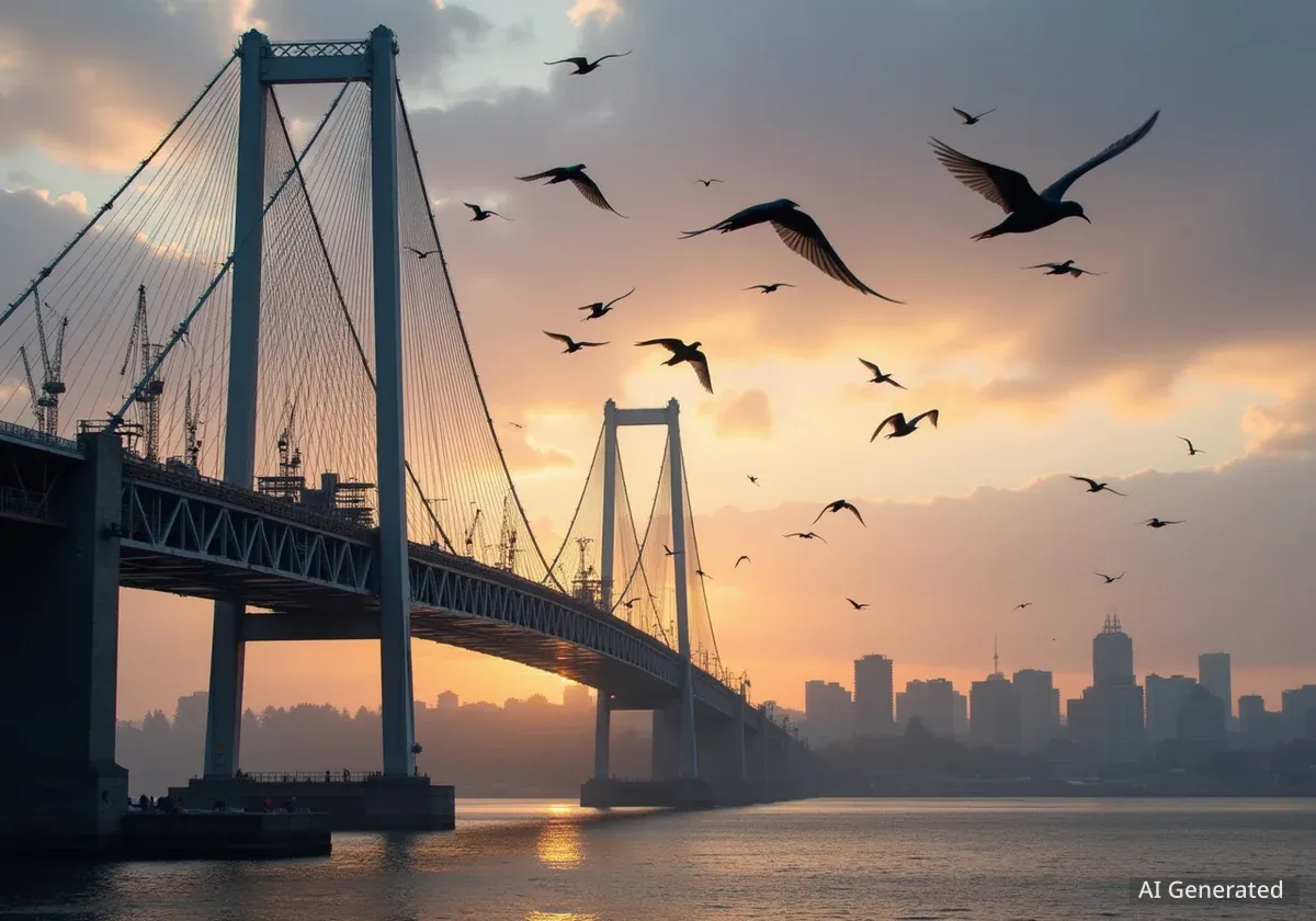 Interstate Bridge Project Advances, Swift Migration Monitored