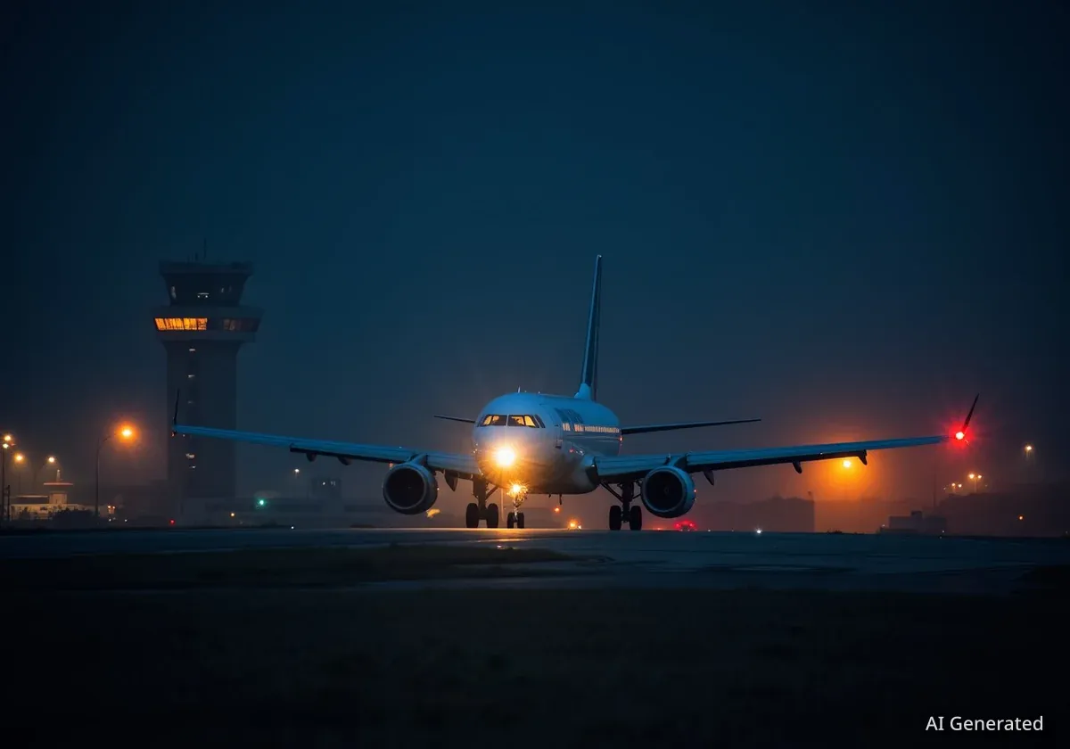 Air Traffic Controller Incident Delays Flight to Corsica