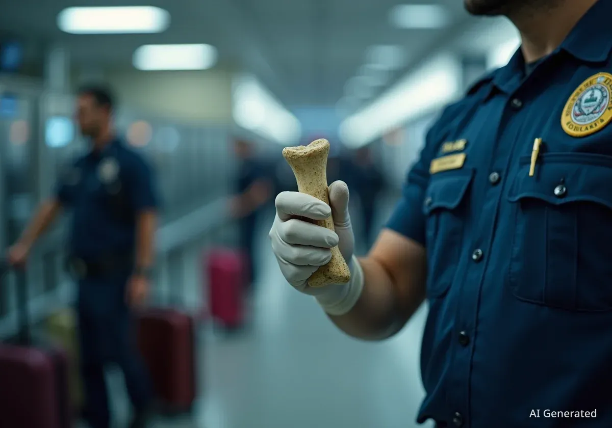Bones Confiscated at Tampa Airport Bag Check