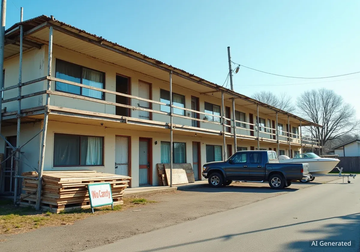 Cool City Motel Undergoing Renovation in Two Rivers