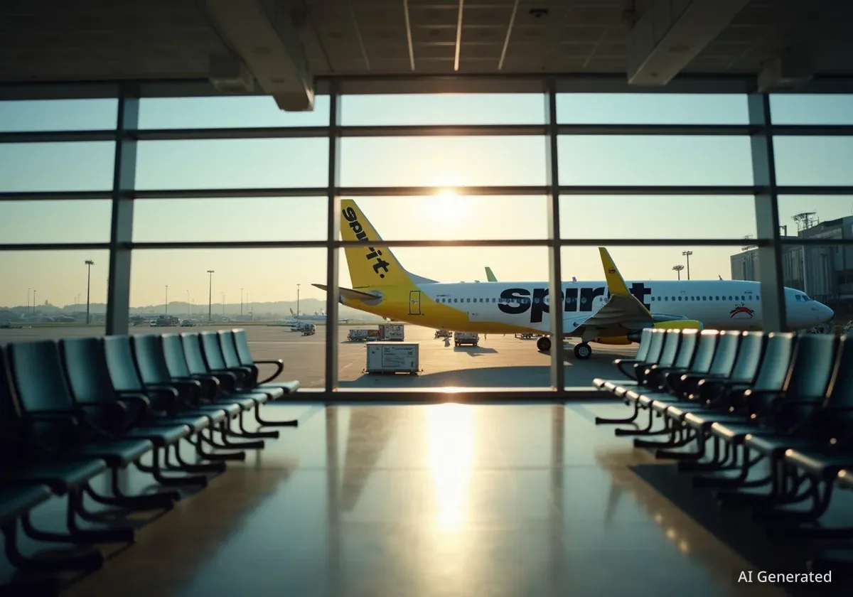 Spirit Airlines Cuts Flights, Jobs Amid Second Bankruptcy