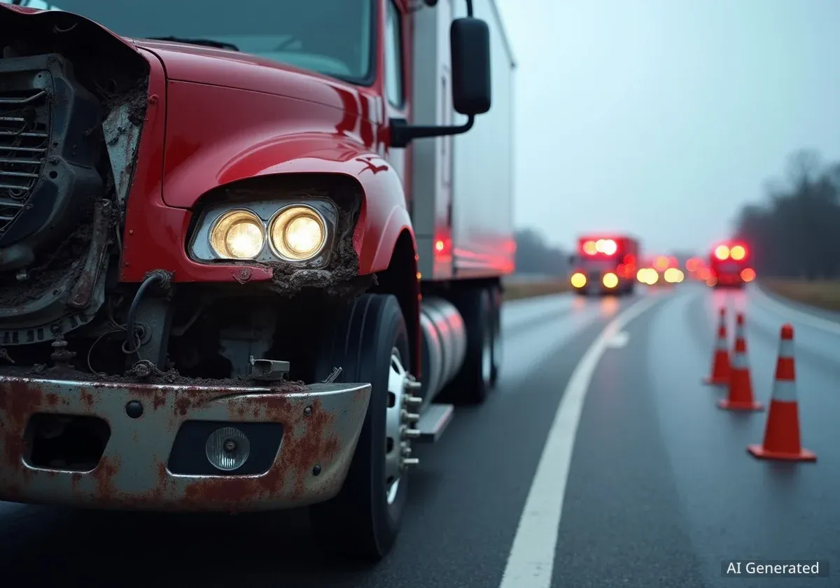 I-69 Southbound Lanes Reopen After Semi Crash