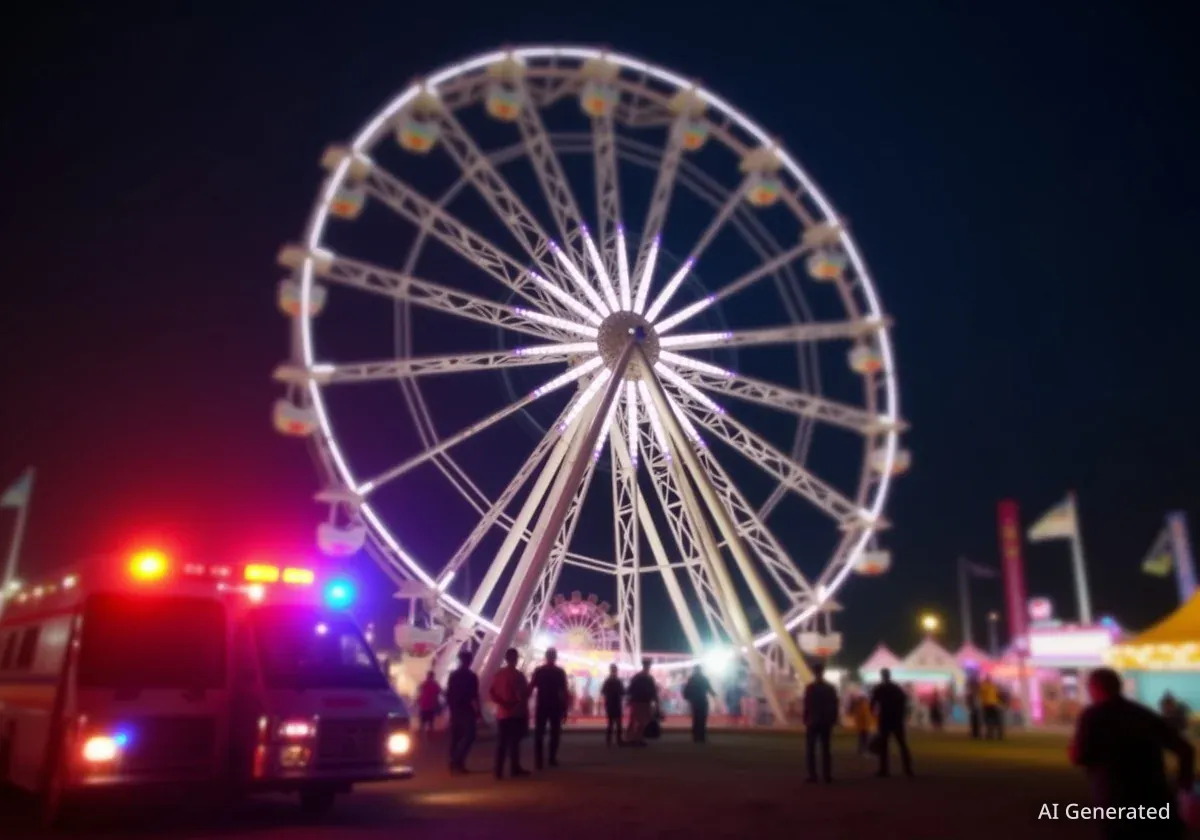 Ferris Wheel Malfunctions at Los Angeles School Event