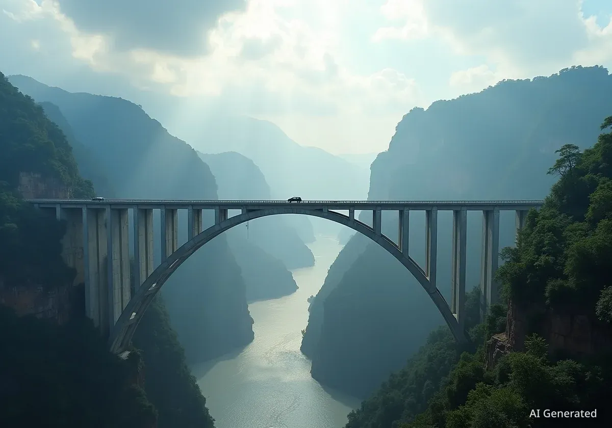 China Opens World's Highest Huajiang Grand Canyon Bridge