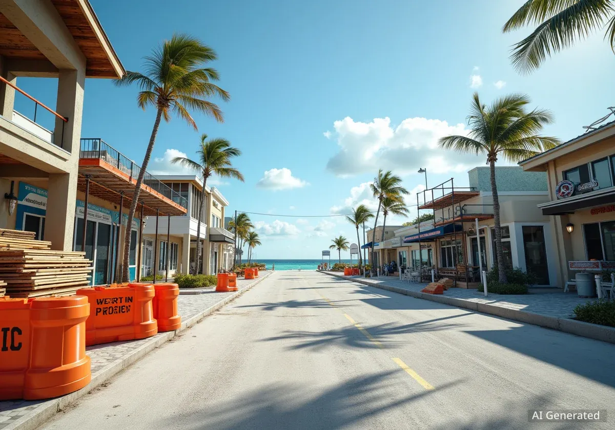 Fort Myers Beach Continues Hurricane Ian Recovery