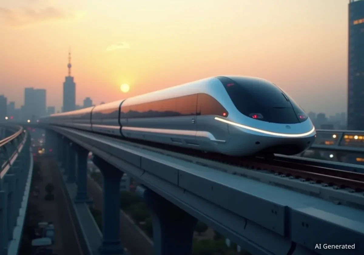 Asia Leads Global High-Speed Maglev Train Development