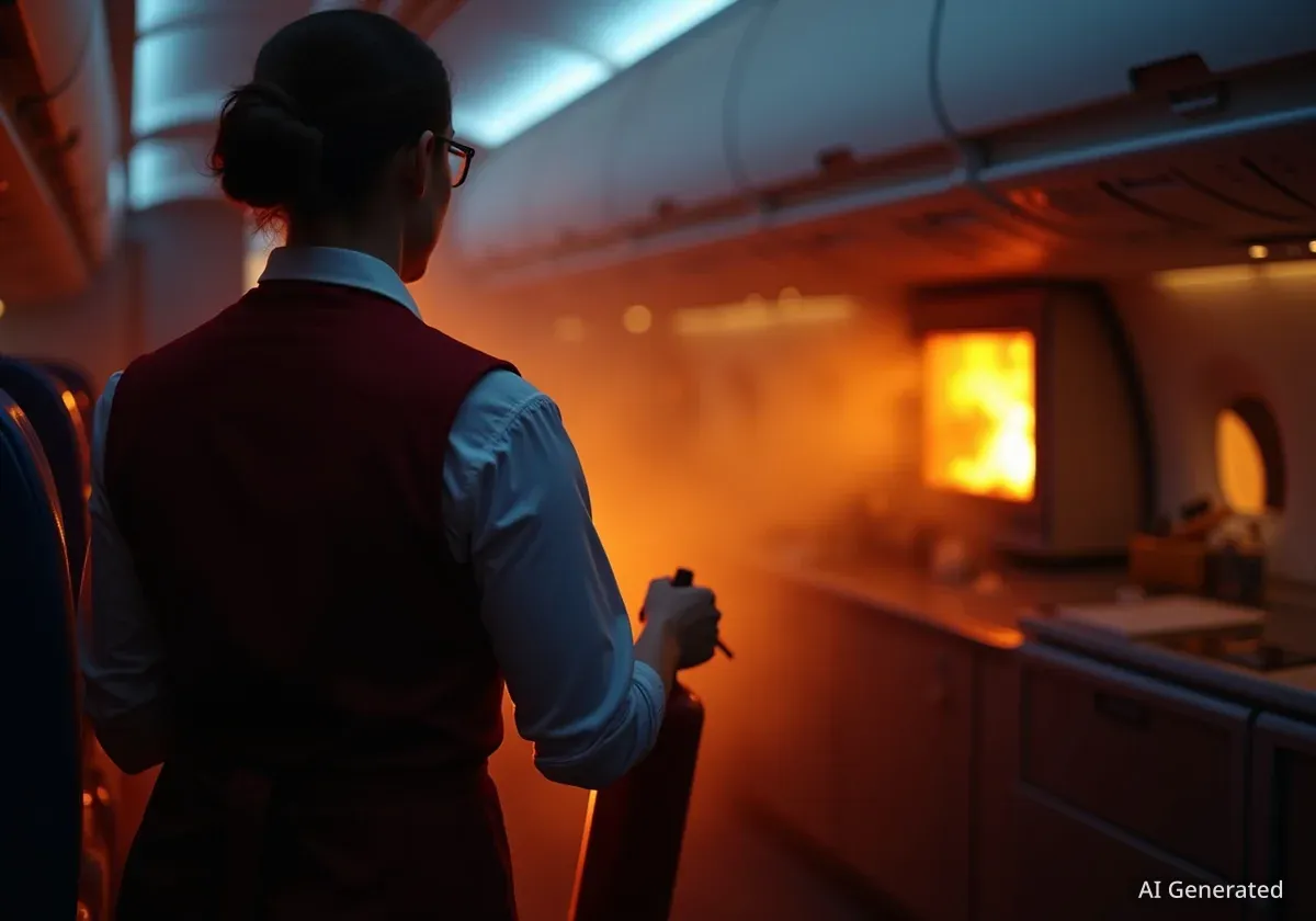 Delta Flight Diverts to Ghana After Galley Fire