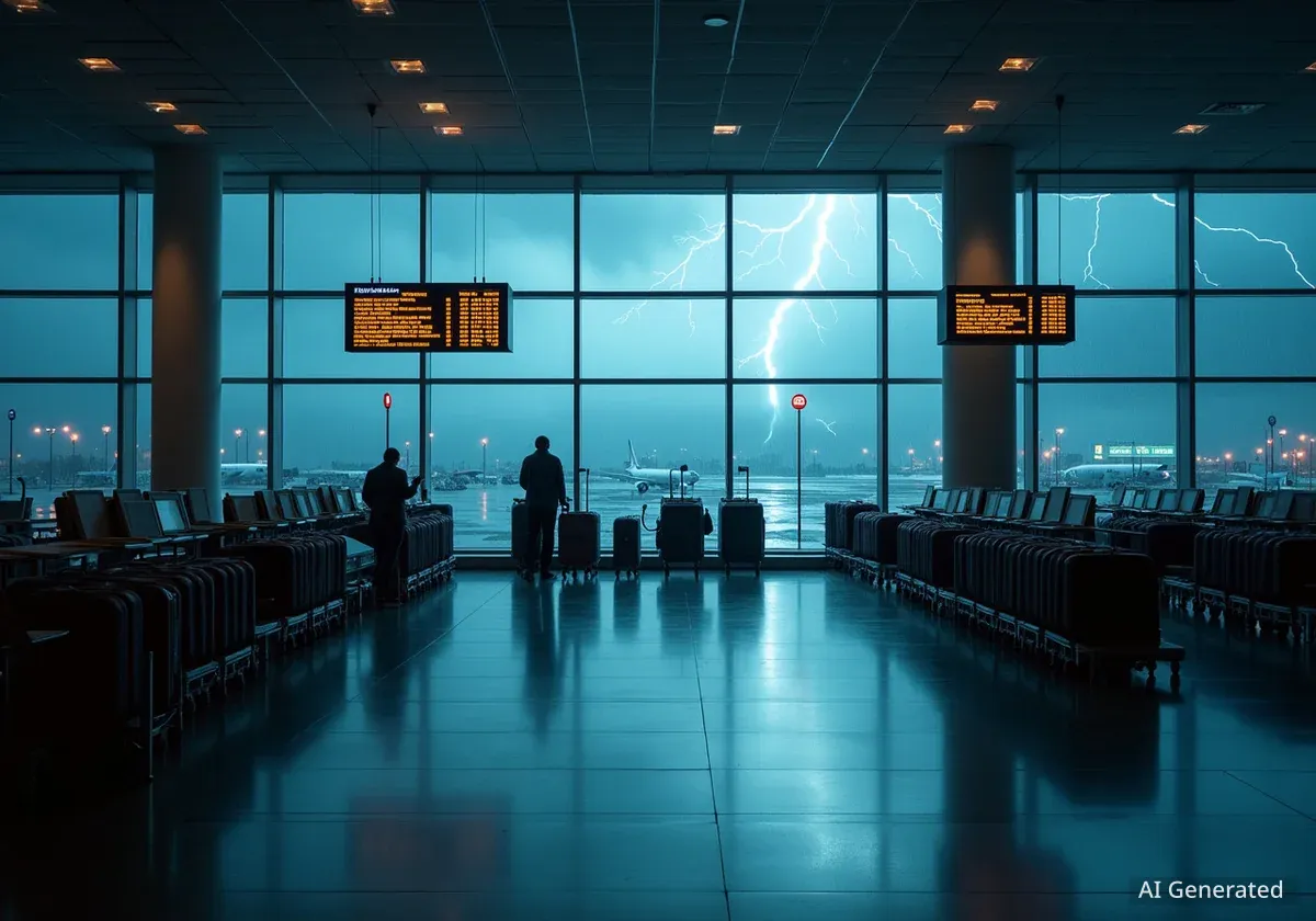 Hong Kong Airport Closes Due to Typhoon Ragasa