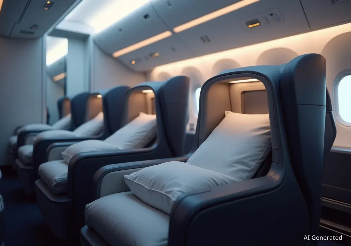 Airbus Patent Redefines Business Class Seating