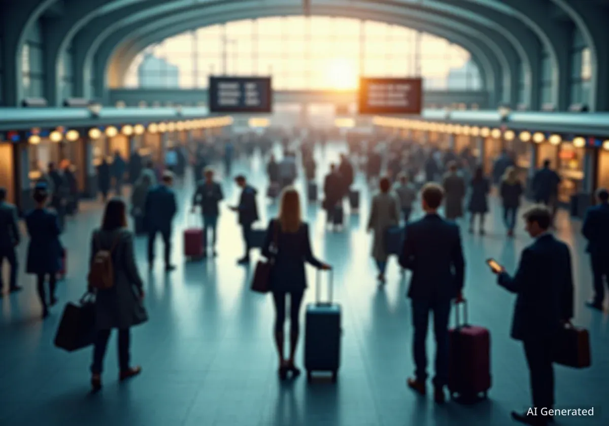 China's Golden Week Sees High Travel Volume, Cautious Spending