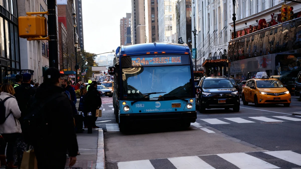Federal Government Halts NYC 34th Street Bus Lane Project