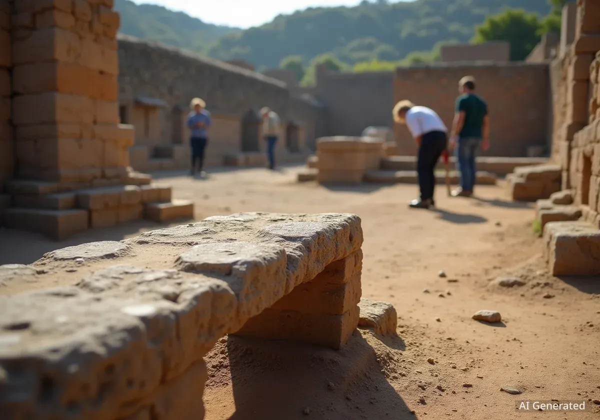 Ancient Waiting Area Found at Pompeii Villa
