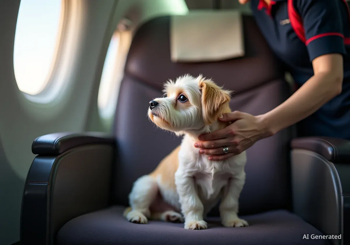 United Airlines Passenger Flies With 19-Year-Old Dog
