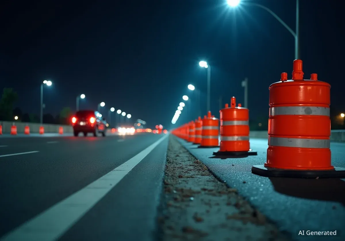 I-295 Overnight Closures Scheduled Next Week in Jacksonville