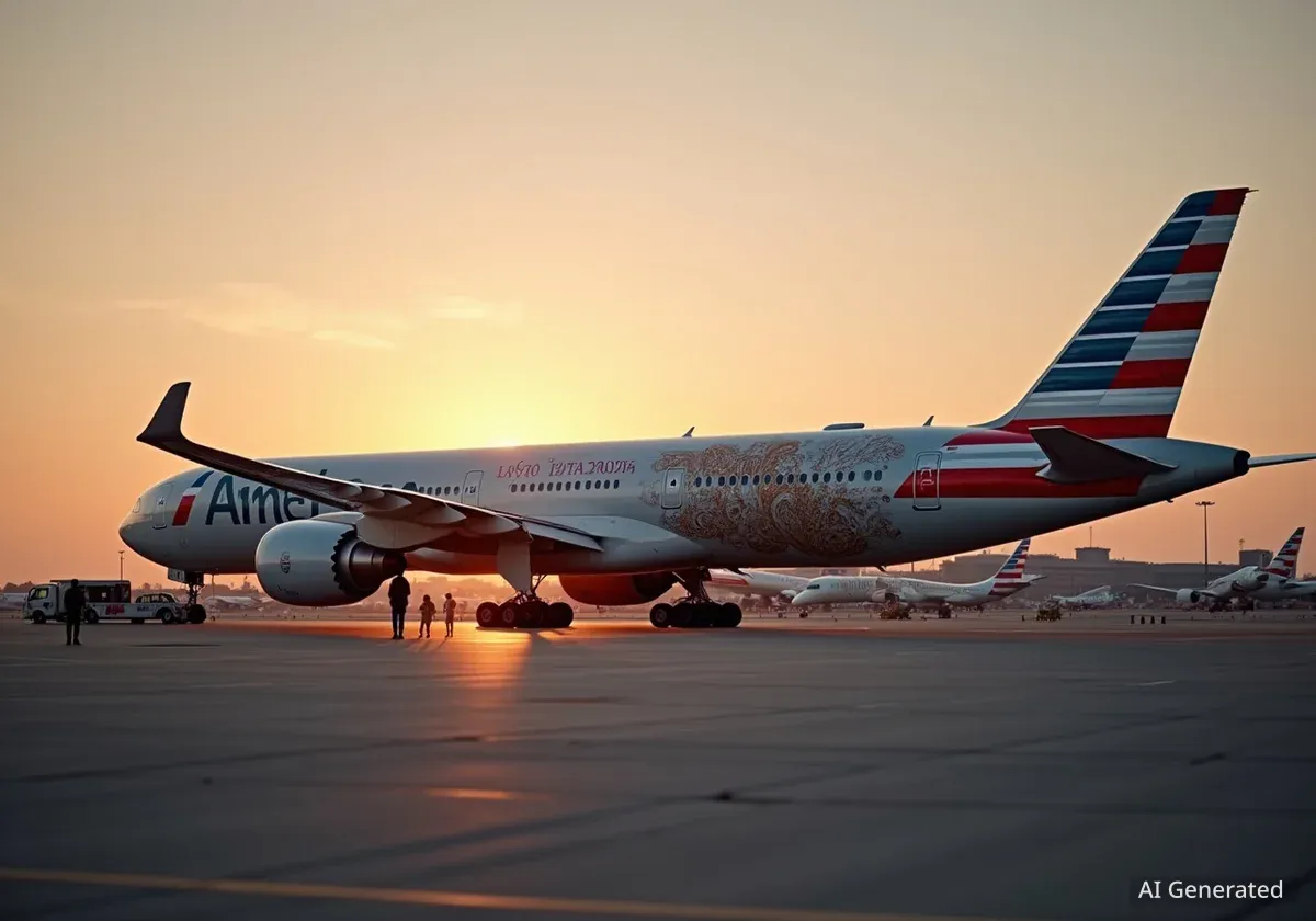 American Airlines Unveils Centennial Livery Boeing 777