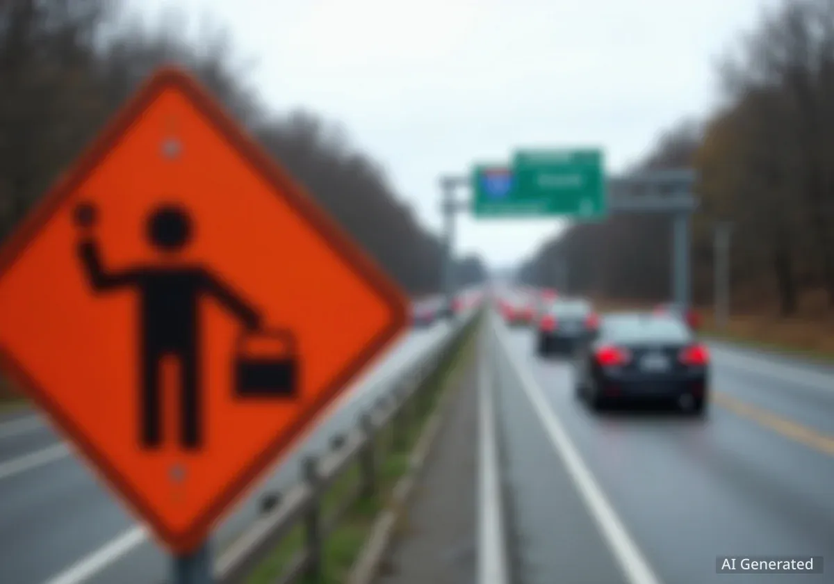 I-86 Eastbound Closure Planned Near Elmira This Weekend