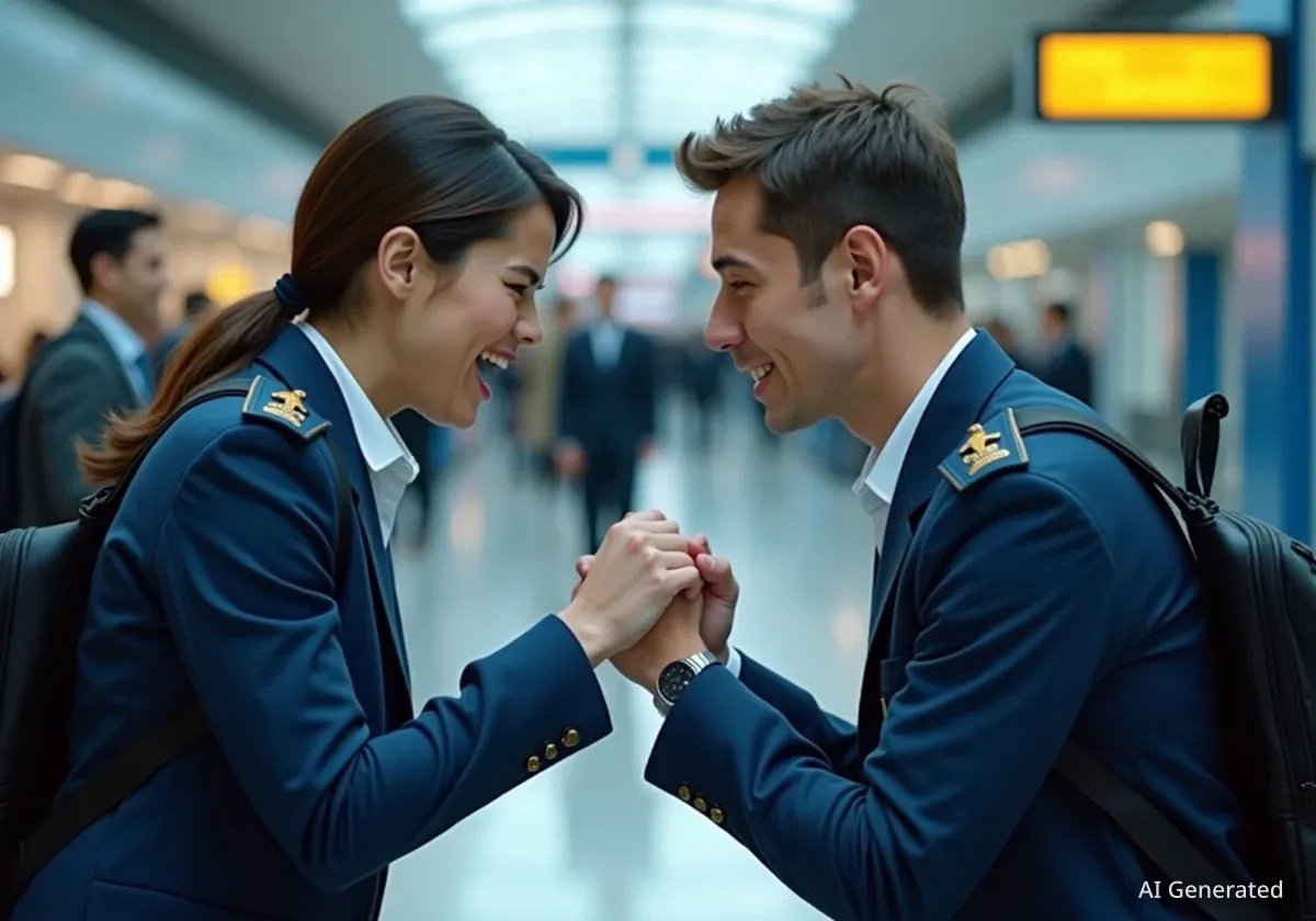 Airline Employees Clash at Atlanta Airport