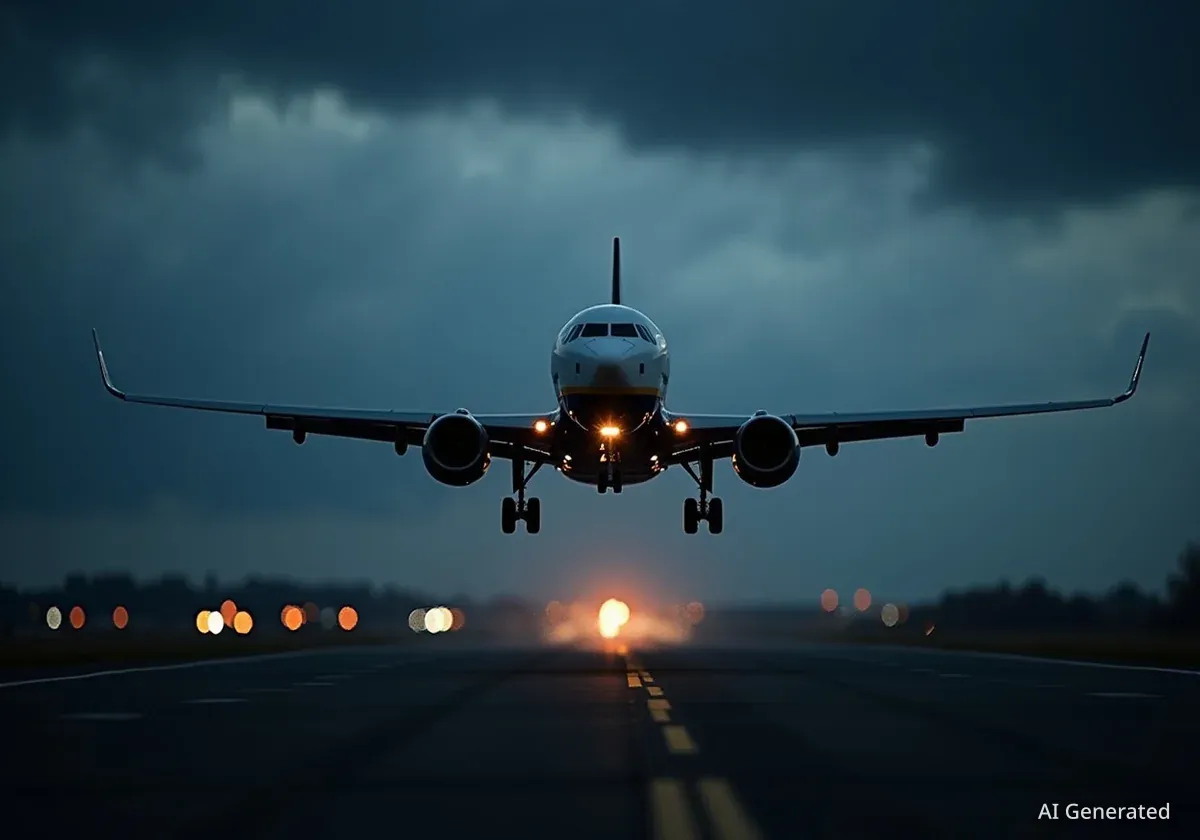 Ryanair Flight Makes Emergency Landing Due to Fuel Shortage