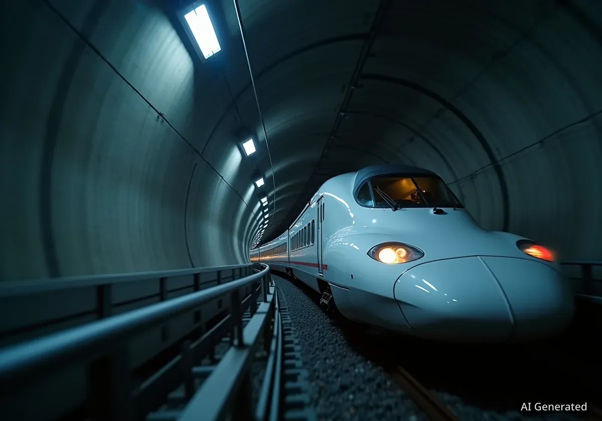 Shinkansen Driver's Inattention Causes Slowdown in Tunnel