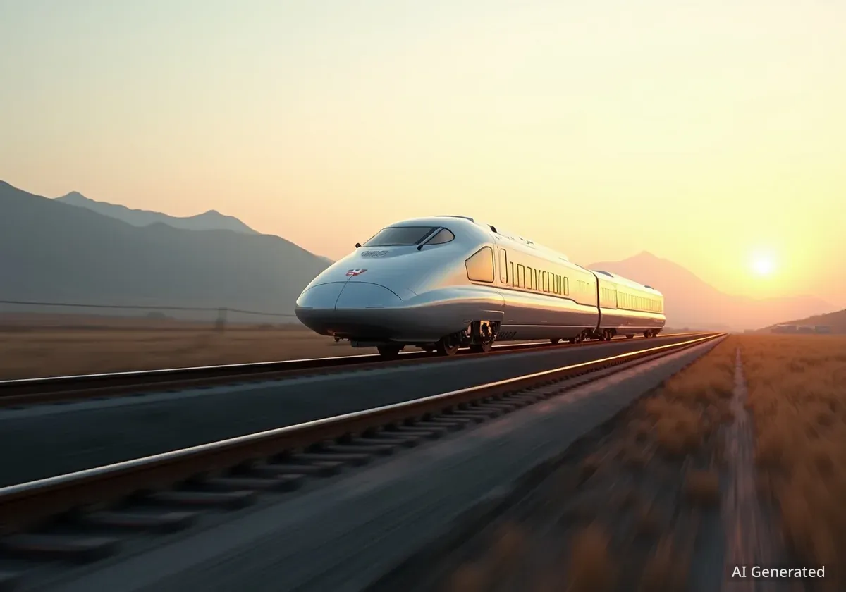 China's New Bullet Train Reaches 453 km/h in Test Run