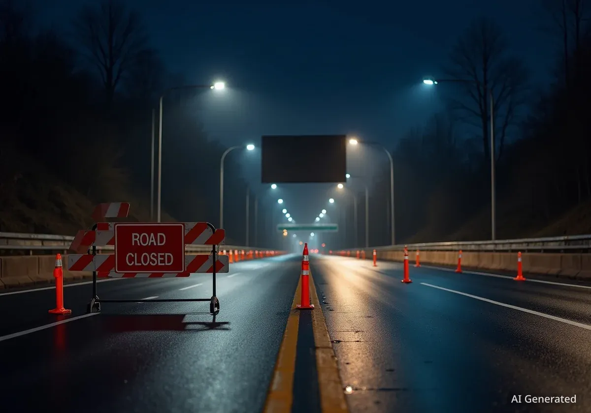 I-380 Southbound Ramp Closure in Cedar Rapids