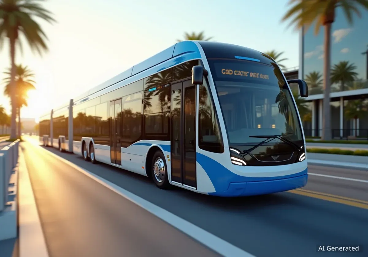 Miami-Dade Launches Nation's First Electric Rapid Bus System