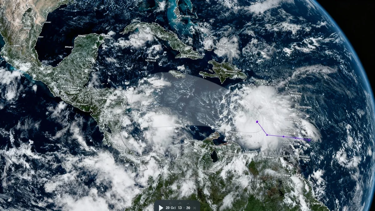 Caribbean Tropical Wave Nears Storm Status, Melissa Looms