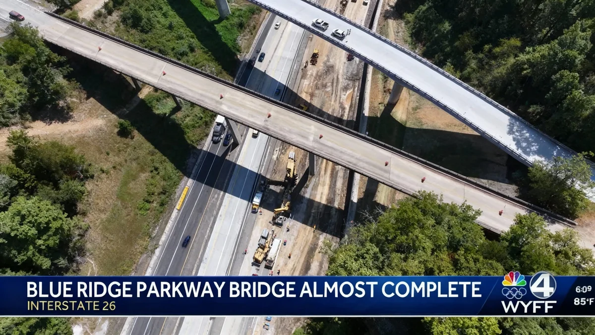 I-26 Closures Begin for Old Bridge Removal