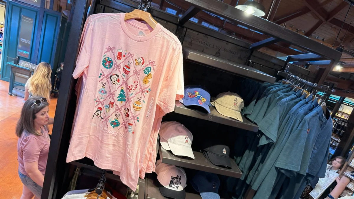 Walt Disney World Unveils New 2025 Holiday T-Shirt Line