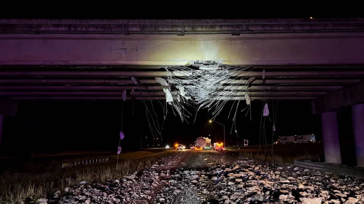 I-90 Overpass Repair to Take Months After Truck Strike