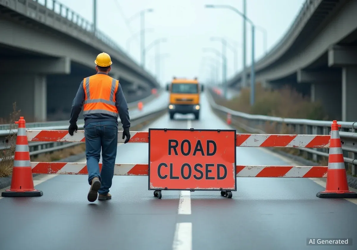 US 30 to I-69 Southbound Ramp Closes for Repairs