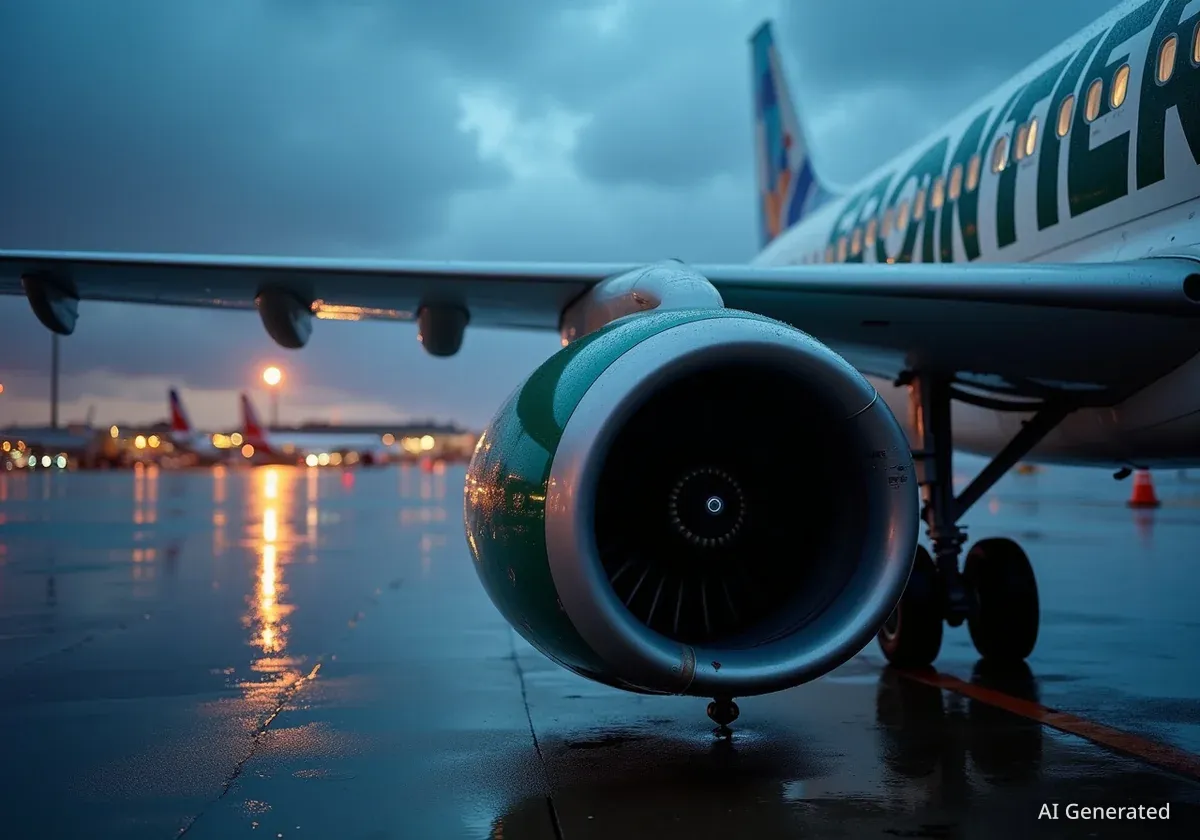 Frontier Flight Emergency Prompts JFK Ground Stop