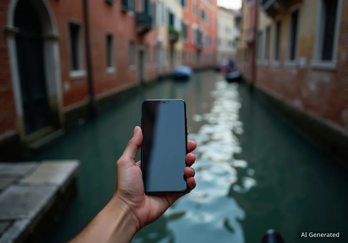 Tourist Falls Into Venice Canal Highlighting GPS Navigation Risks