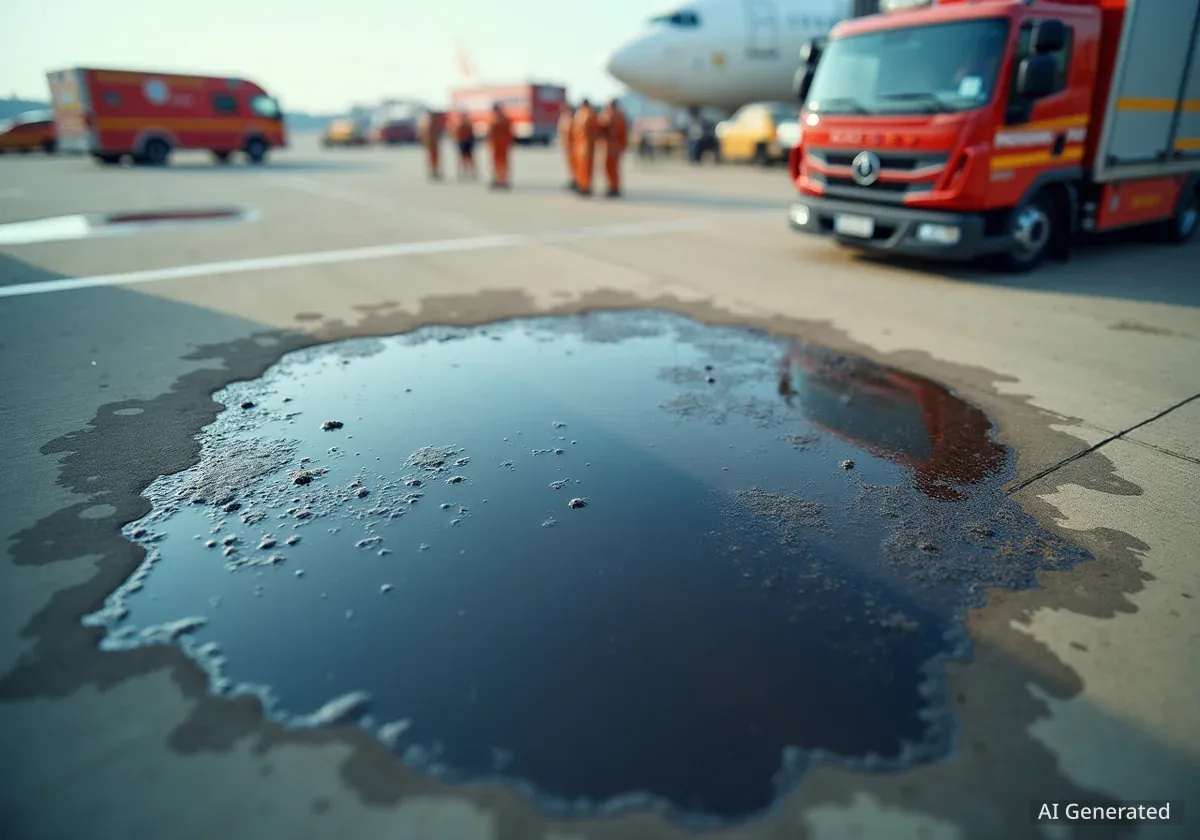 Jet Fuel Spill at DFW Airport Causes Major Incident