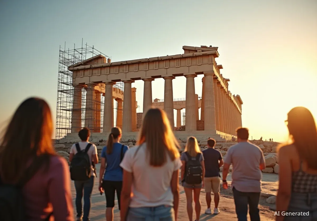 Parthenon Scaffolding Removed After Decades
