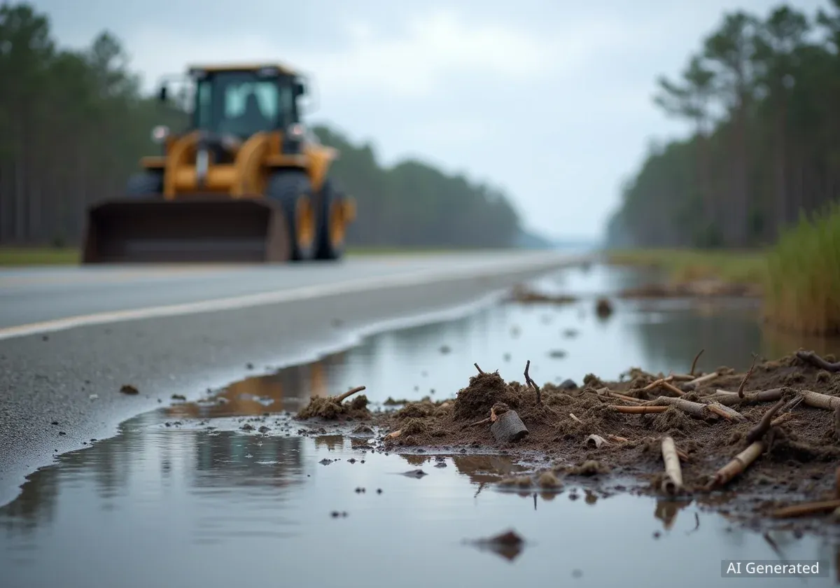 Highway 12 Reopens on Hatteras, Ocracoke Section Closed