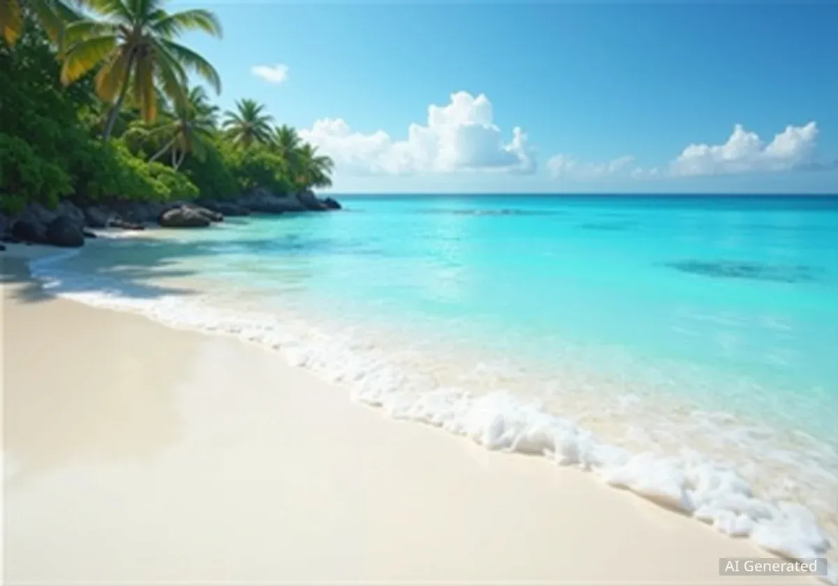 Barbuda's Princess Diana Beach Offers Secluded Caribbean Escape