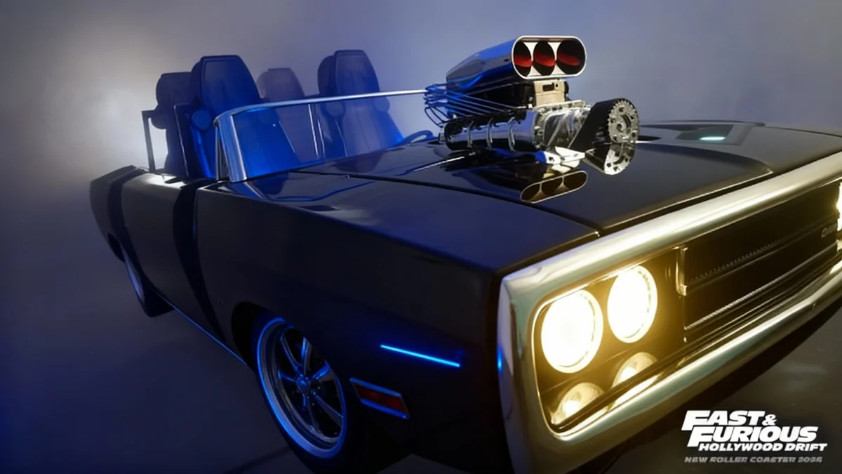 Universal Studios Tests Fast & Furious Hollywood Drift Coaster