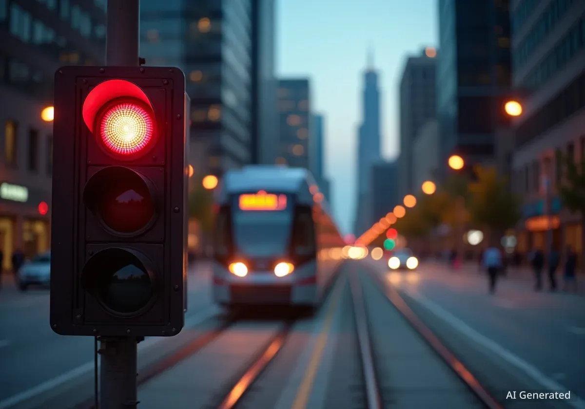 Houston Metro Light Rail Faces Delays After Traffic Light Changes