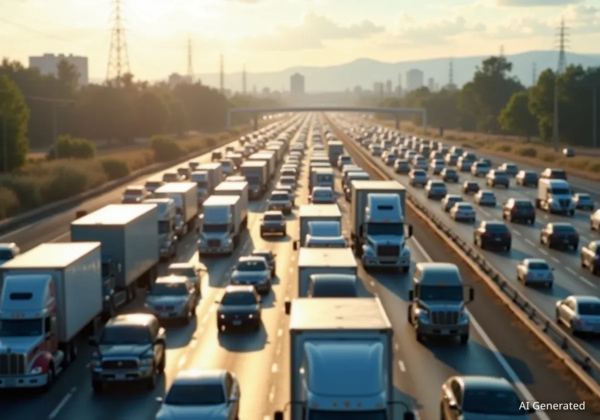 I-25 Southbound Closed in Albuquerque After Accident