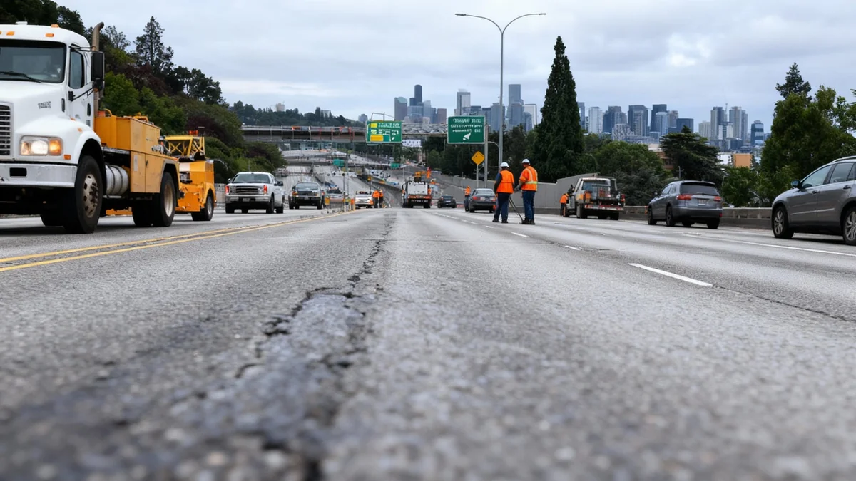 Weekend Roadwork to Cause Seattle Area Delays